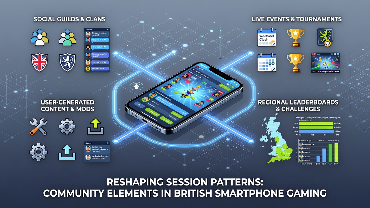 Smartphone screen displaying community leaderboard and chat interface during a gaming session