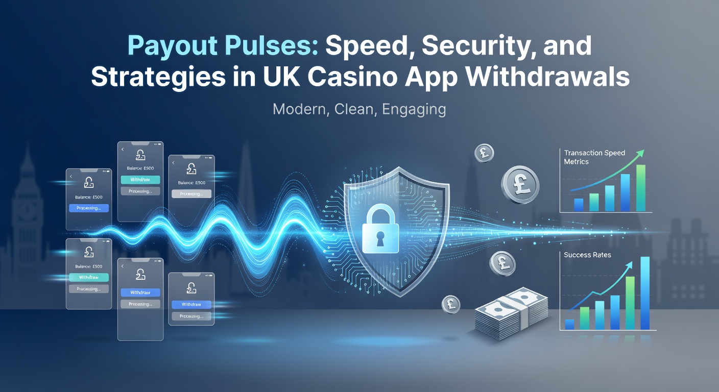 Smartphone screen displaying a casino app withdrawal confirmation with fast processing indicators and secure lock icons